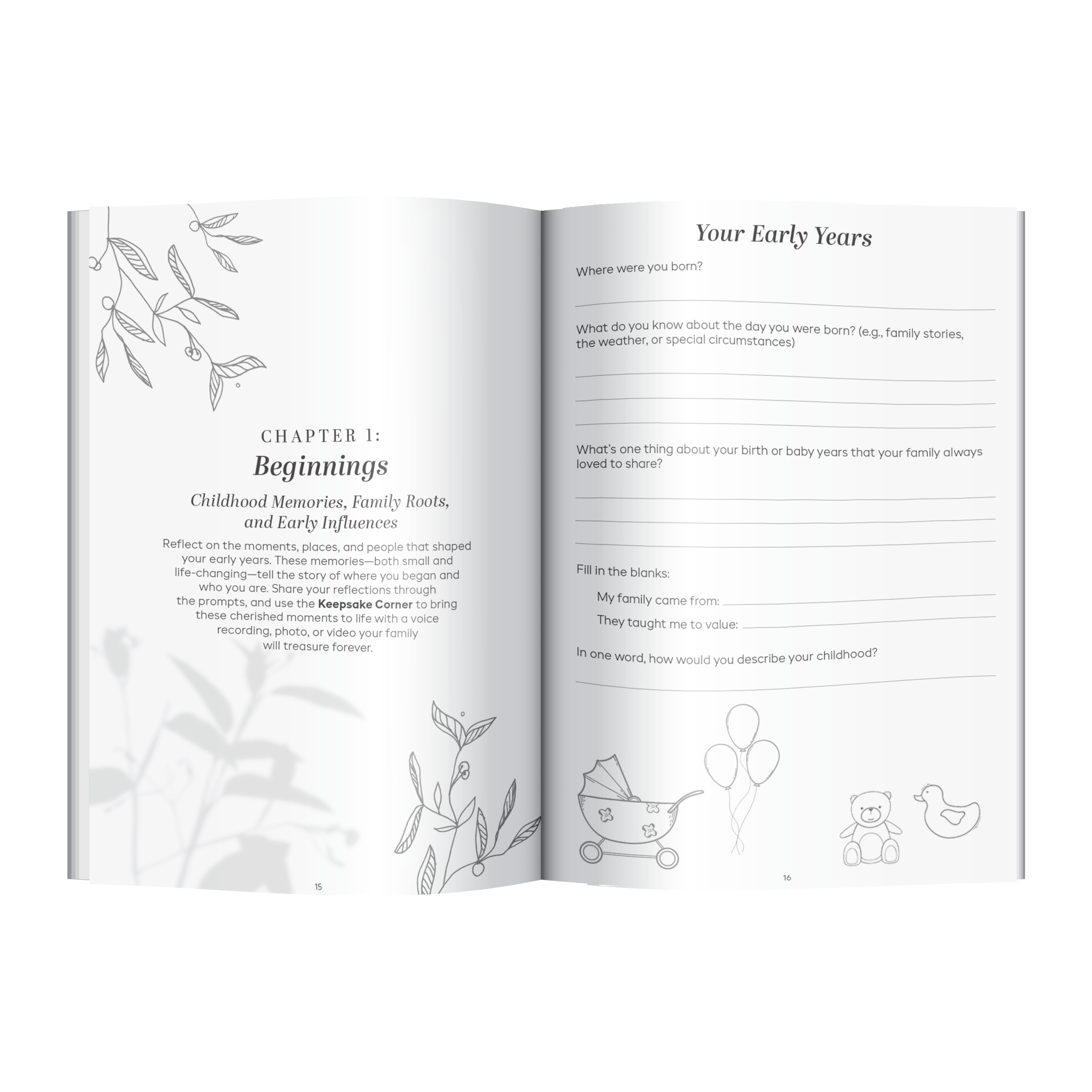 Mom's Story In Her Words (2 Book Bundle)
